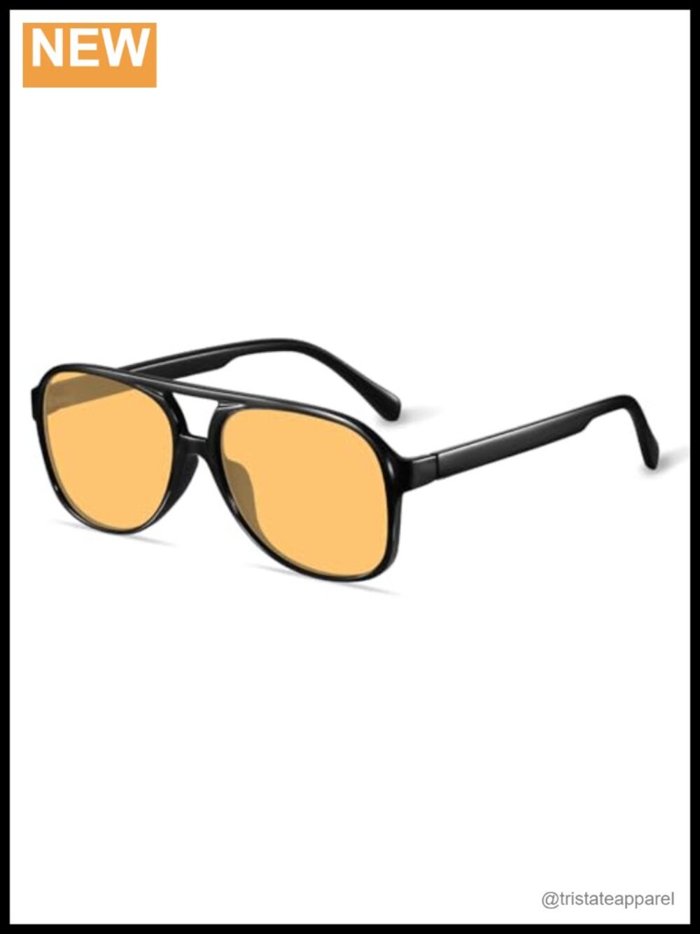 70s Retro Aviator Sunglasses Unisex Large Vintage UV400